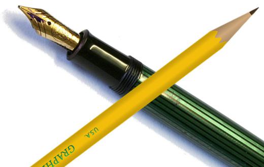 رویاها و هدفهایت رو با قلم بنویس. اما چگونگی رسیدن به آنها را با مداد
